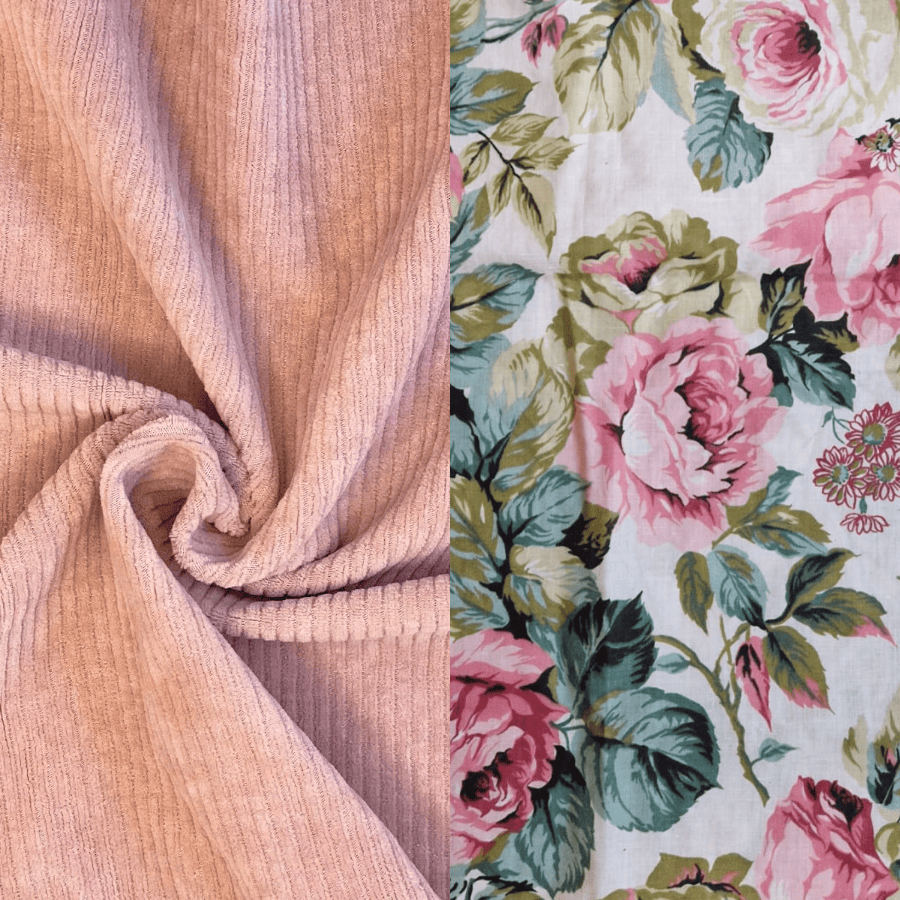 Sac banane à personnaliser velours côtelé